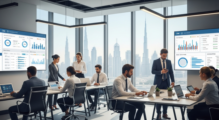 How CRM, Accounting, and Sales Systems Can Scale Your Dubai Business