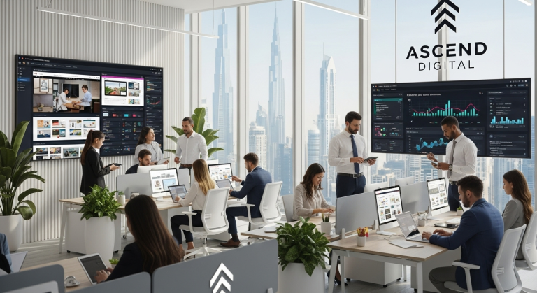 How to Build a Digital Presence for Your Dubai Business with Website and Social Media