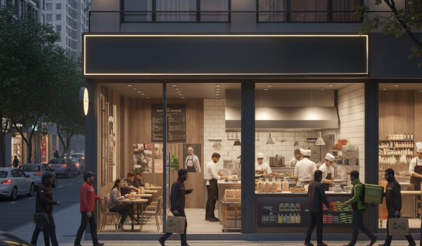 Franchised Branded Cafeteria For Sale