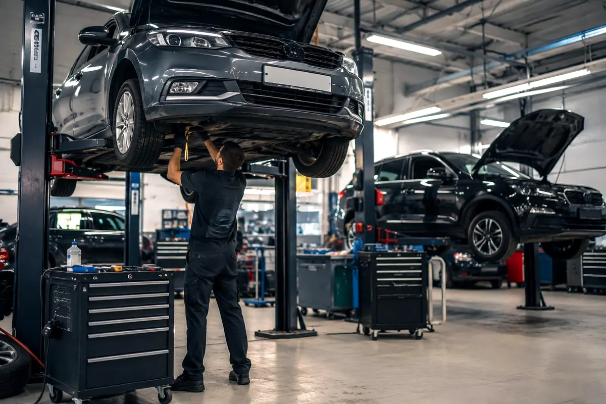 Luxury cars workshop premium location garage for sale